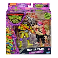TEENAGE MUTANT NINJA TURTLES MUTANT MAYHEM MOVIE BATTLE PACK DONNIE VS BEBOP