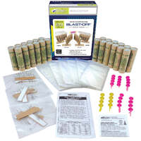 ESTES 1672 BLAST OFF FLIGHT PACK 24 ROCKET ENGINES A8-3 B6-4 C6-3 C6-5 ENGINE SIZES WADDING SHEETS AND IGNITORS