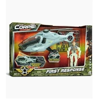 LANARD THE CORPS FIRST RESPONSE HELICOPTER AND ACTION FIGURE