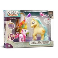 LANARD PONY FRIENDS CLASSICS - CHARM AND STYLE SISTERS