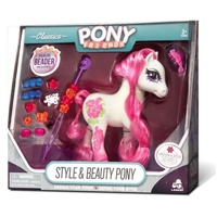 LANARD PONY FRIENDS CLASSICS - STYLE AND BEAUTY PONY - PINK