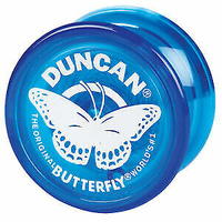 DUNCAN 3124BU BUTTERFLY YOYO IN BLUE