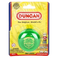 DUNCAN 3124IM BEGINNER CLASSIC IMPERIAL YO YO IN COLOUR GREEN