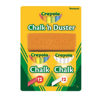 CRAYOLA CHALK AND DUSTER SET