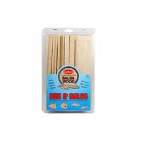 GUILLOWS BOX O BALSA WOOD CONTAINS APPROX 400 CUBIC INCHES