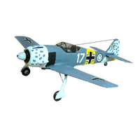 GUILLOWS 502 FOCKE WULF FW-190 GERMAN WW2 FIGHTER INTERCEPTOR BALSA AND TISSUE CONSTRUCTION FLYING MODEL KIT RUBBER BAND POWERED