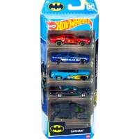 HOT WHEELS  HLY68 BATMAN 5 PACK DIECAST CARS