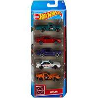 HOT WHEELS HLY73 NISSAN 5 PACK DIECAST CARS