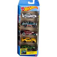 HOT WHEELS HLY78 CAR MEET 5 PACK DIECAST CARS