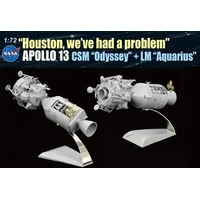 DRAGON 11020 "HOUSTON, WE'VE HAD A PROBLEM" APOLLO 13 CSM & LM 50TH ANN. 1:400 PLASTIC MODEL KIT
