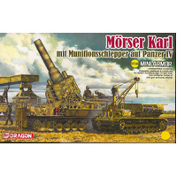 DRAGON 14135 MORSER KART MIT MUNITIONSSCHLEPPER AUF PANZER IV PLASTIC MODEL KIT
