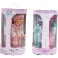 GIGO DREAM COLLECTION 24123 - 12 INCH DOLL WITH ACCESSORIES PLAYSET IN A CYLINDER
