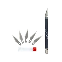 EXCEL 16018 K18 BLACK GRIP-ON KNIFE WITH SAFETY CAP