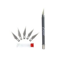 EXCEL 16018 K18 GREY GRIP-ON KNIFE WITH SAFETY CAP