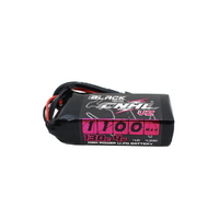 CNHL 1101304BK BLACK SERIES V2.0 1100MAH 14.8V 4S 130C LIPO BATTERY WITH XT60 PLUG