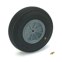 DU-BRO 375TV 3-3/4Inch BIG TREADED WHEEL