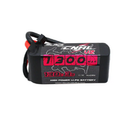 CNHL 1301303BK BLACK SERIES V2 1300MAH 11.1V 3S 130C LIPO BATTERY WITH XT60 PLUG