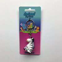 KEY MATES WILD ANIMAL KEY CHAIN - ZEBRA
