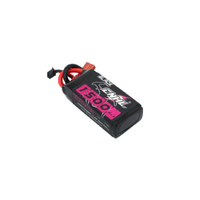 CNHL 1501002BKT BLACK SERIES 1500MAH 2S 7.4V 100C LIPO BATTERY WITH T/DEANS PLUG