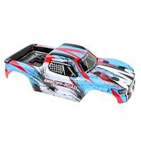 MJX 1601C BODY SHELL FOR 16208 HYPER GO 1/16 SCALE MT PRINTED BLUE PVC BODY