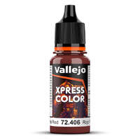VALLEJO 72.406 XPRESS COLOR - PLASMA RED ACRYLIC PAINT 18ML