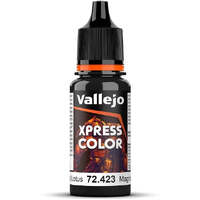 VALLEJO 72.423 XPRESS COLOR - BLACK LOTUS ACRYLIC PAINT 18ML