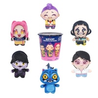NETFLIX K-POP DEMON HUNTERS 10CM COLLECTIBLE PLUSH MINI RAMYEON CUP WATER REVEAL BLIND BOX