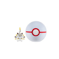 POKEMON CLIP N GO - TOGEDEMARU AND PREMIER BALL
