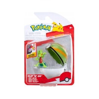 POKEMON CLIP N GO - TREECKO AND NEST BALL