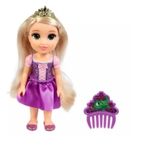 JAKKS PACIFIC DISNEY PRINCESS PETITE REPUNZEL 6 INCH TODDLER  GLITTER DOLL