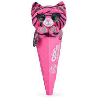 ZURU COCO SURPRISE CONES NEON LUNA PINK TIGER PLUSH