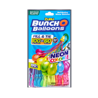 ZURU BUNCHOBALLOONS NEON SPLASH 3PK FOILBAG