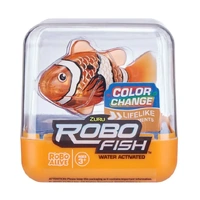 ZURU ROBO ALIVE WATER ACTIVATED ROBO FISH CHANGES COLOUR IN WATER - CLOWNFISH