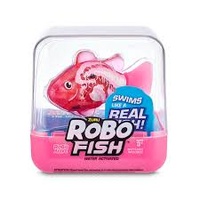 ZURU ROBO ALIVE WATER ACTIVATED ROBO FISH CHANGES COLOUR IN WATER - PINK GOLDFISH