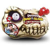 ZURU SMASHERS DINO ISLAND T-REX BATTLES PLAYSET WITH RED DINO OVER 50 SURPRISES INSIDE