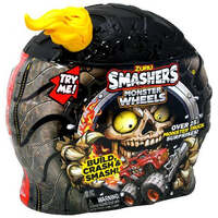 ZURU SMASHERS MONSTER WHEELS PLAYSET BUILD CRASH SMASH WITH OVER 25 MONSTER TRUCK SURPRISES INSIDE - YELLOW