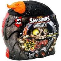 ZURU SMASHERS MONSTER WHEELS PLAYSET BUILD CRASH SMASH WITH OVER 25 MONSTER TRUCK SURPRISES INSIDE  - ORANGE