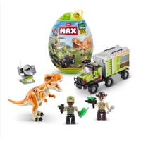 ZURU MAX BUILD CONSTRUCTION DINO ESCAPE EGG T-REX ATTACK  310 PC