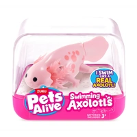 ZURU PETS ALIVE SWIMMING AXOLOTLS PINK