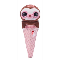 ZURU COCO SURPRISE CONES SWEET LOLA BROWN SLOTH PLUSH