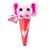 ZURU COCO SURPRISE CONES LOVE SUMMER PINK ELEPHANT PLUSH