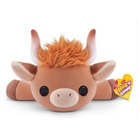ZURU HUG A LUMPS MEDIUM SERIES 2 WEIGHTED PLUSH TOY - HOLLY THE HIGHLAND COW