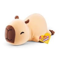 ZURU HUG A LUMPS SMALL SERIES 1 WEIGHTED PLUSH TOY - CONNIE THE CAPYBARA