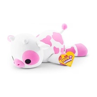 ZURU HUG A LUMPS SMALL SERIES 1 WEIGHTED PLUSH TOY - CLOVER THE COW
