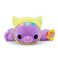 ZURU HUG A LUMPS MEDIUM KITTEN SERIES 3 WEIGHTED PLUSH TOY - CHARLI