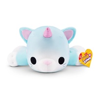 ZURU HUG A LUMPS MEDIUM KITTEN SERIES 3 WEIGHTED PLUSH TOY - SKYE