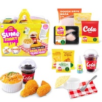 ZURU SLIME MART SHOPPING BASKET SERIES 2 - FAST FOOD SENSORY PLAY SET