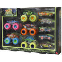 HOT WHEELS MONSTER TRUCKS GLOW IN THE DARK COLLECTION
