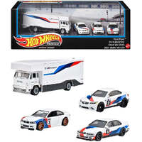 HOT WHEELS PREMIUM COLLECTOR SET - FLEET FLYER - 2016 BMW M2 - BMW M3 (E46) - 2001 BMW M5 E39