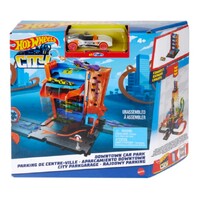 HOT WHEELS CITY DOWNTOWN CAR PARK DIECAST PLAYSET